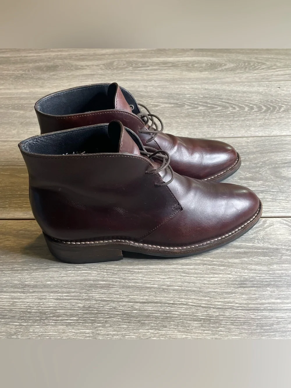 Thursday Boot Co. Everyday CHUKKA  Leather Boots Shoes Dark Brown Men’s Sz 8.5